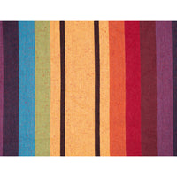 Rainbow hammock pattern and colours closeup