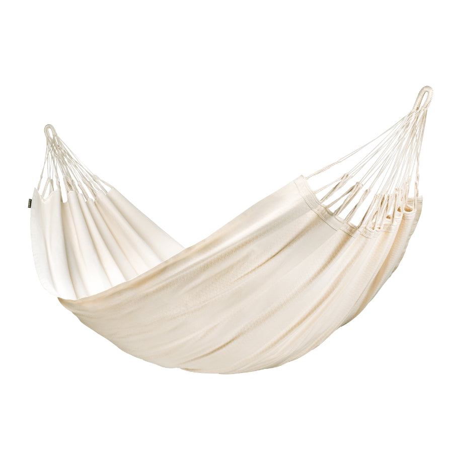 White fabric hammock