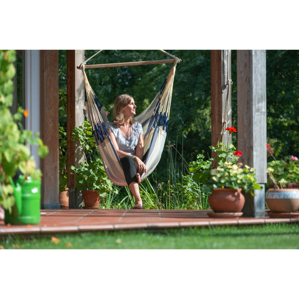 Blue Garden Hammock Chair