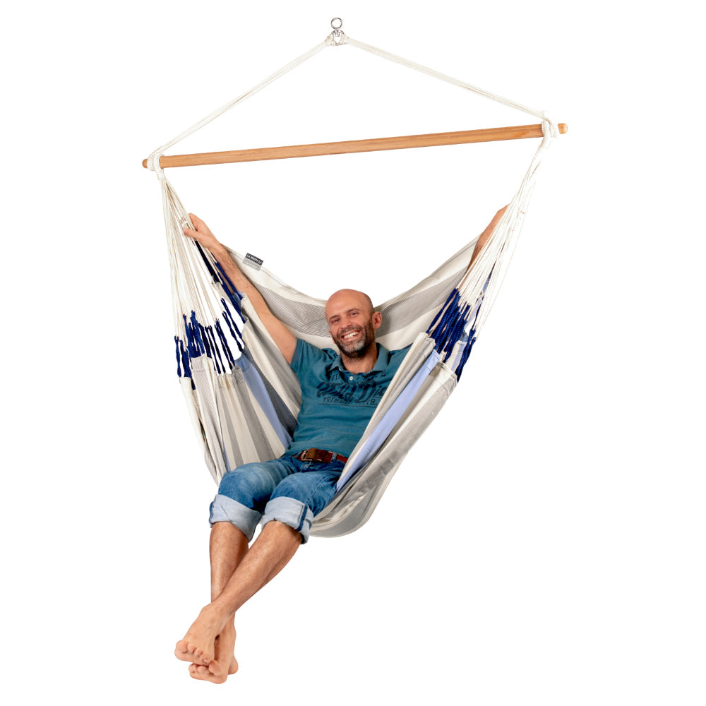 Chair Size Hammock - La Siesta - Sea Salt