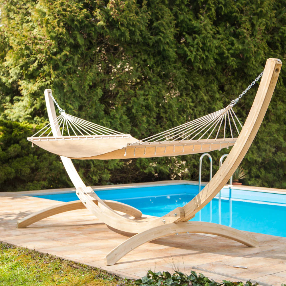 Wooden Hammock Stand