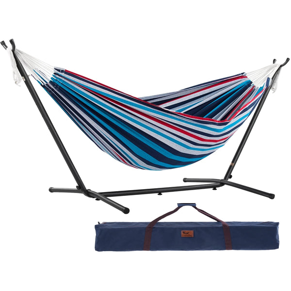 striped colourful hammock