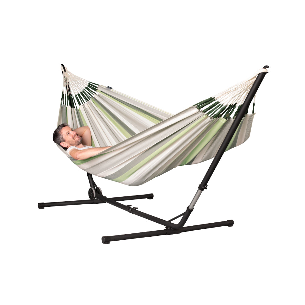 Metal Hammock Stand Freestanding for Single & Double Hammocks