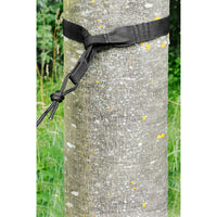 Hammock tree straps around a tree trunk