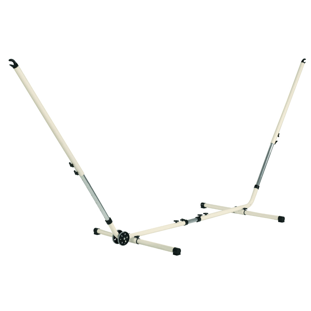Adjustable Metal Hammock Stand for Single or Double Hammocks With Wheel