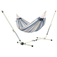 Metal hammock stand and double hammock package