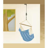 Hanging a hammock chair from the ceiling