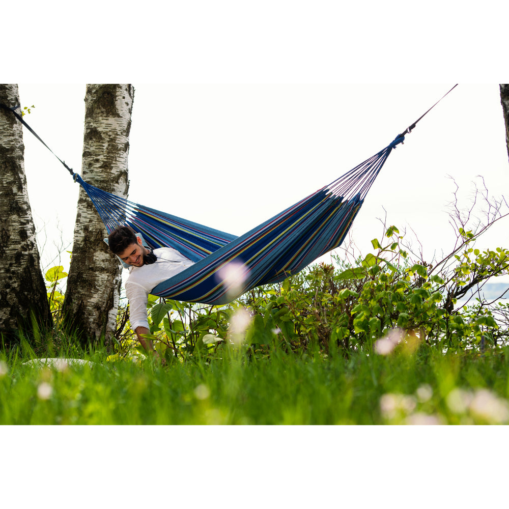 Weather-Resistant Single Hammock - Tahiti Ocean