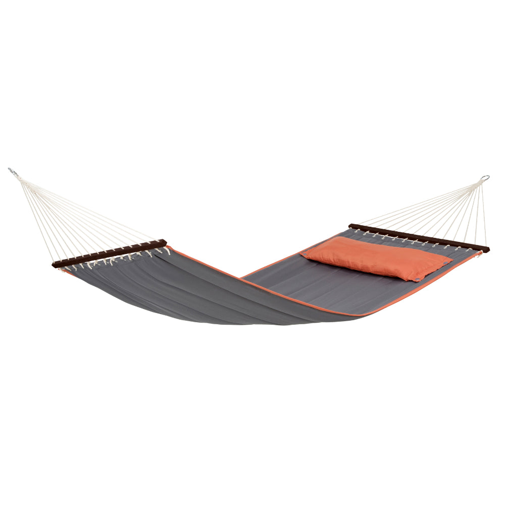 Spreader Bar Hammock - Double Size - Grey