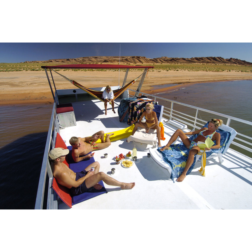 Hammock on a boat