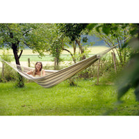 Large hammock in garden