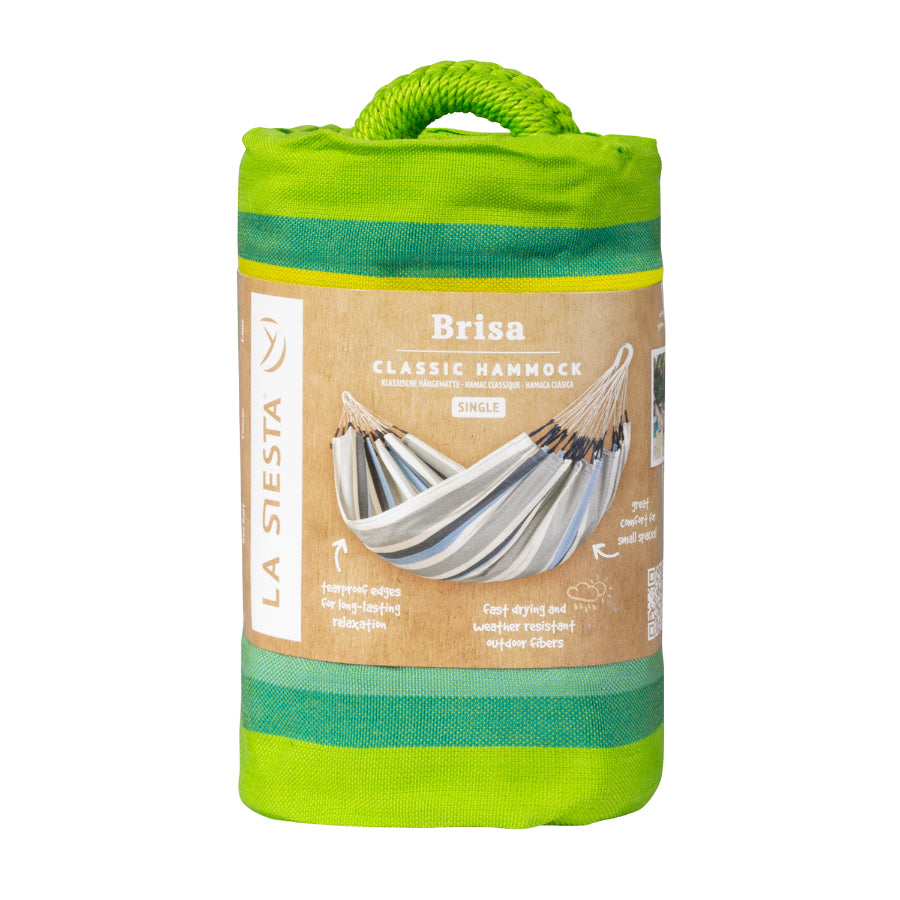 Hammock packaged up - La Siesta Brisa Range UK