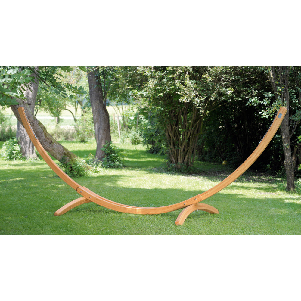 Curved Wooden Hammock Stand - Larch