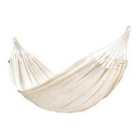 White fabric hammock