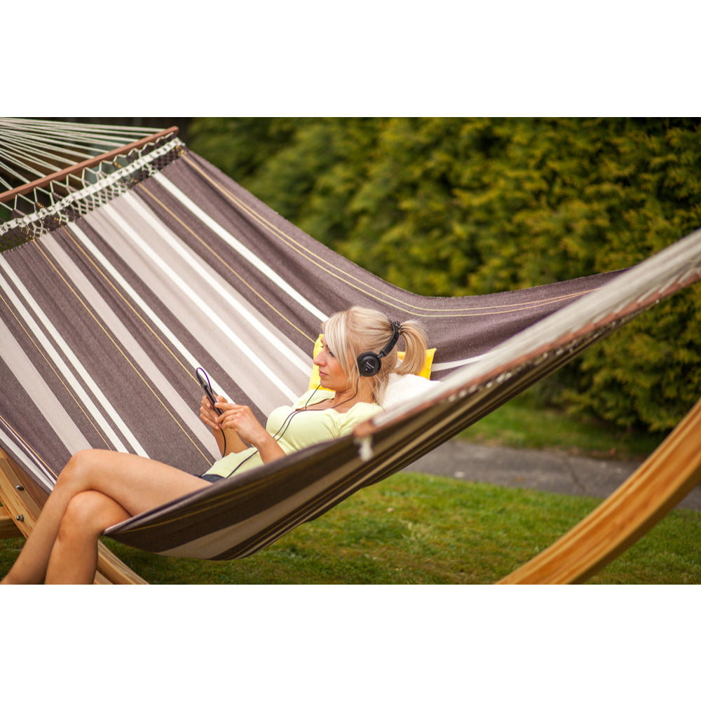 Spreader Bar Hammock - King Size - Palacio Cafe